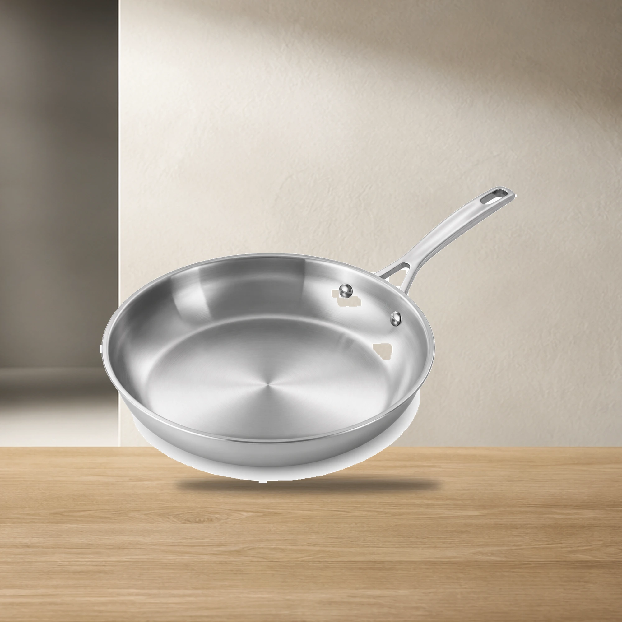 Stainless Steel Frying Pan - Image 4