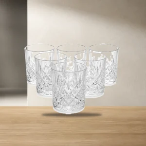 Amber Glass Tumbler Set