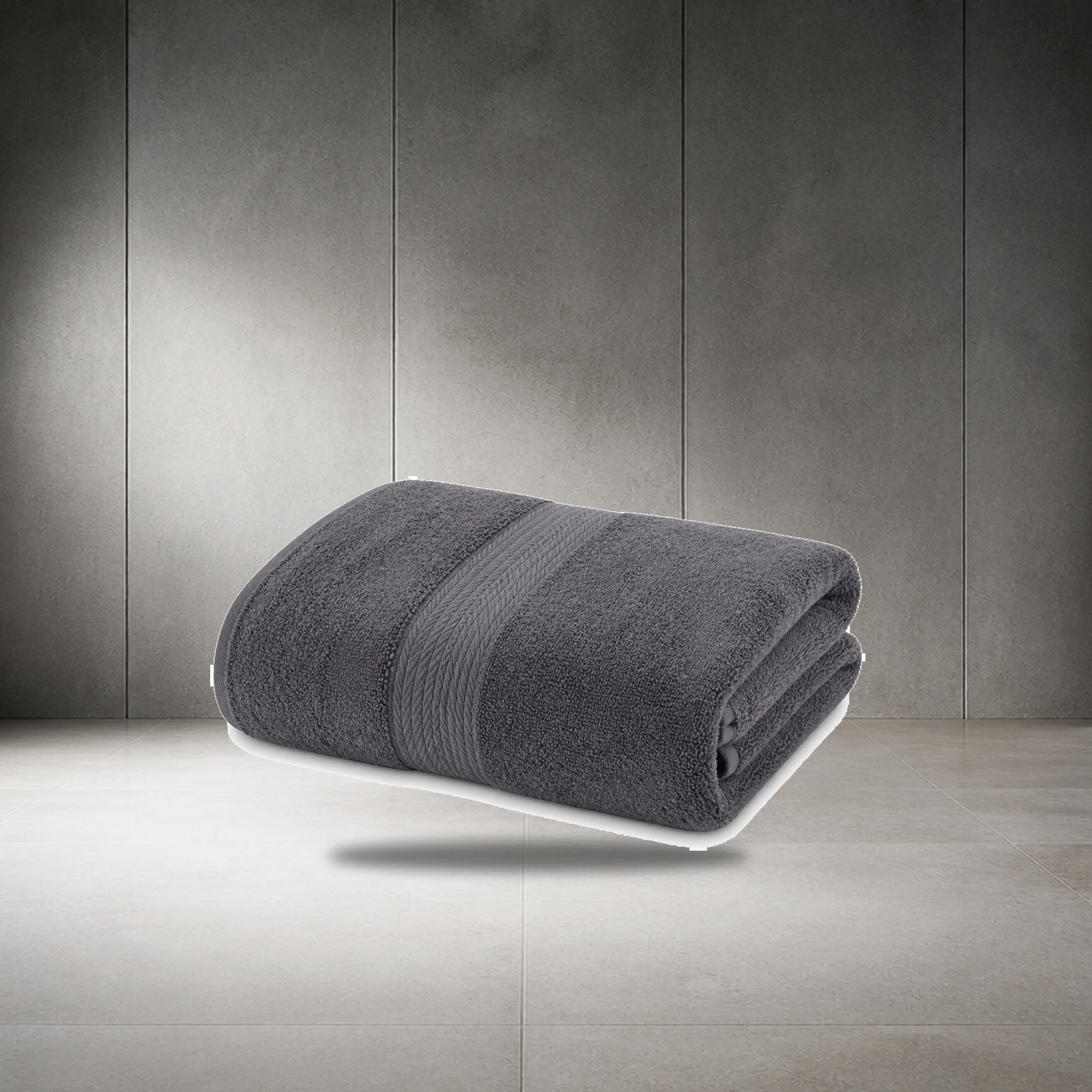 White Bath Towel
