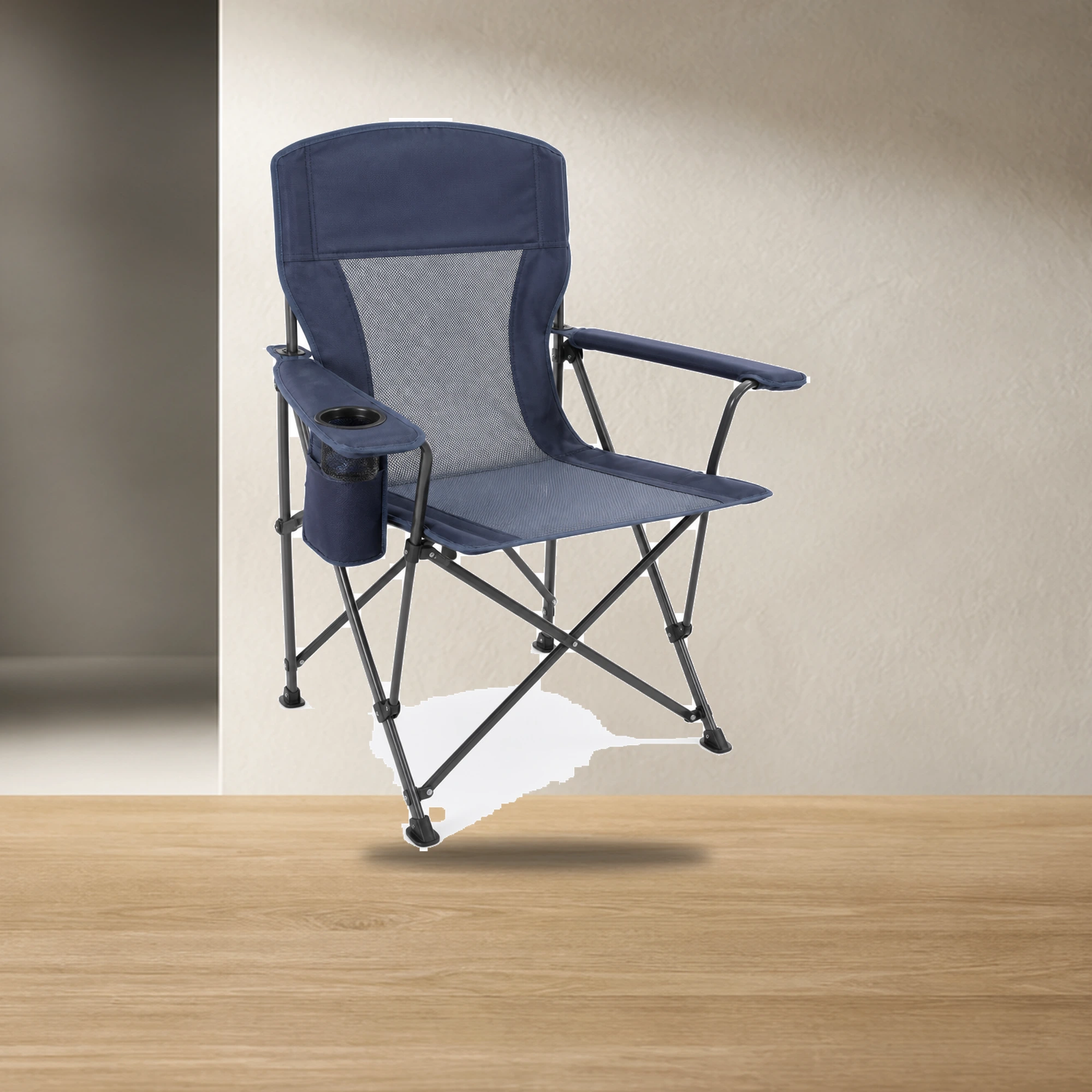 Black Outdoor Folding Chair - Image 4
