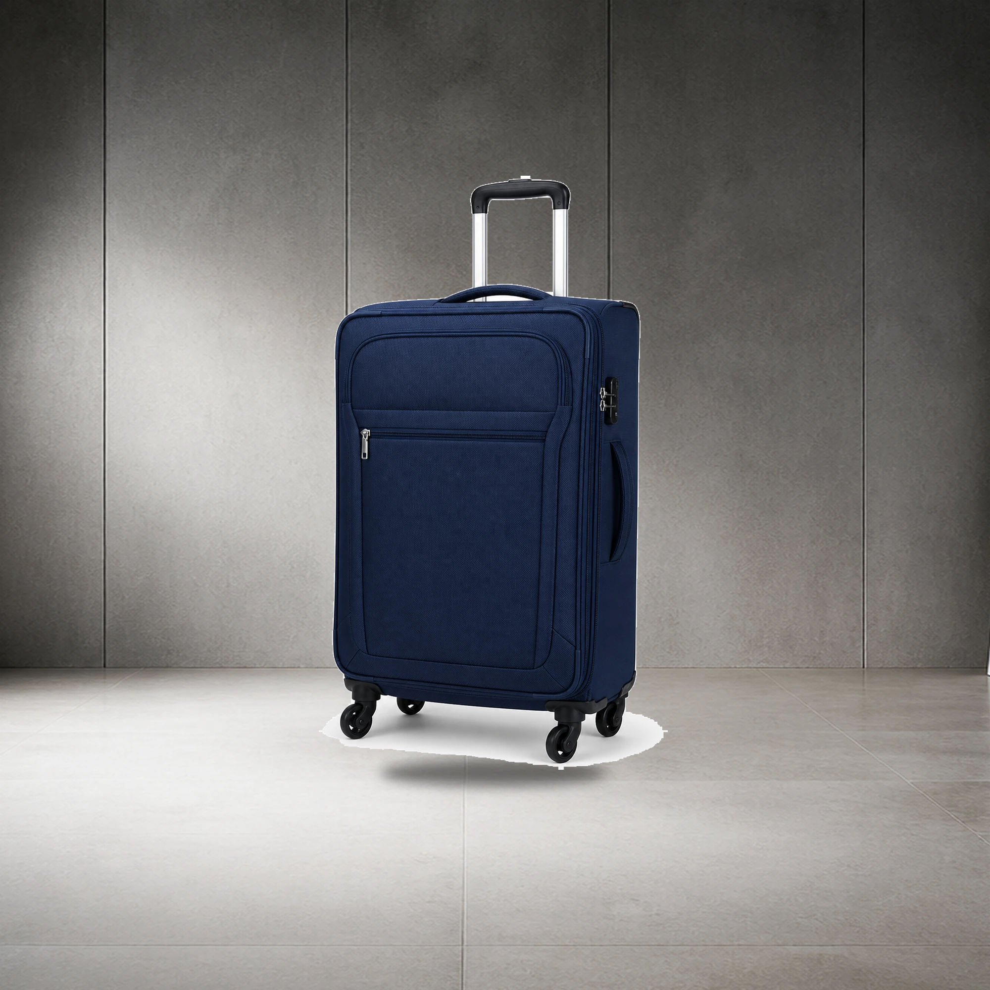 White Travel Trolley Bag - Image 2