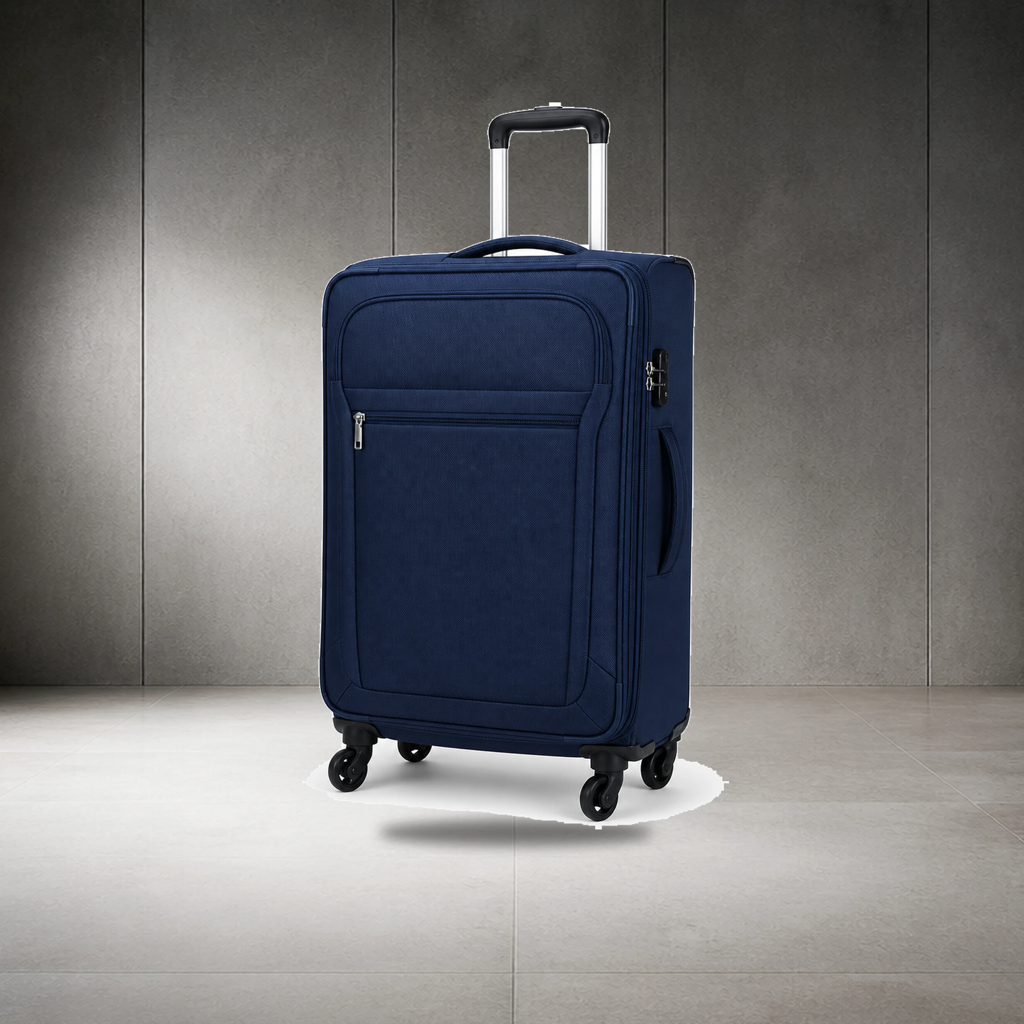White Travel Trolley Bag - Image 3