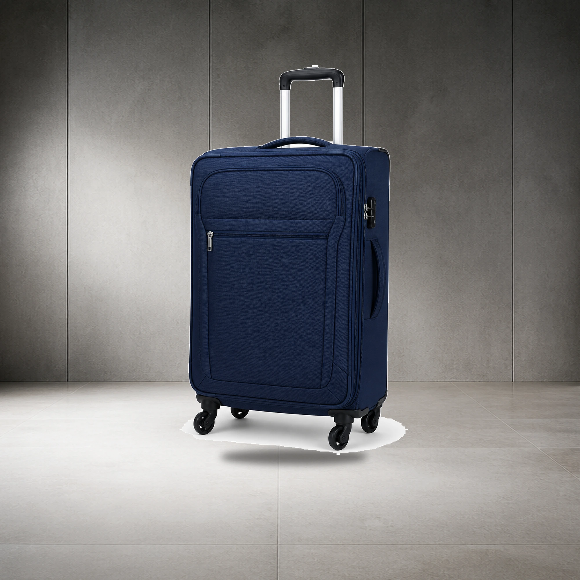 White Travel Trolley Bag - Image 4