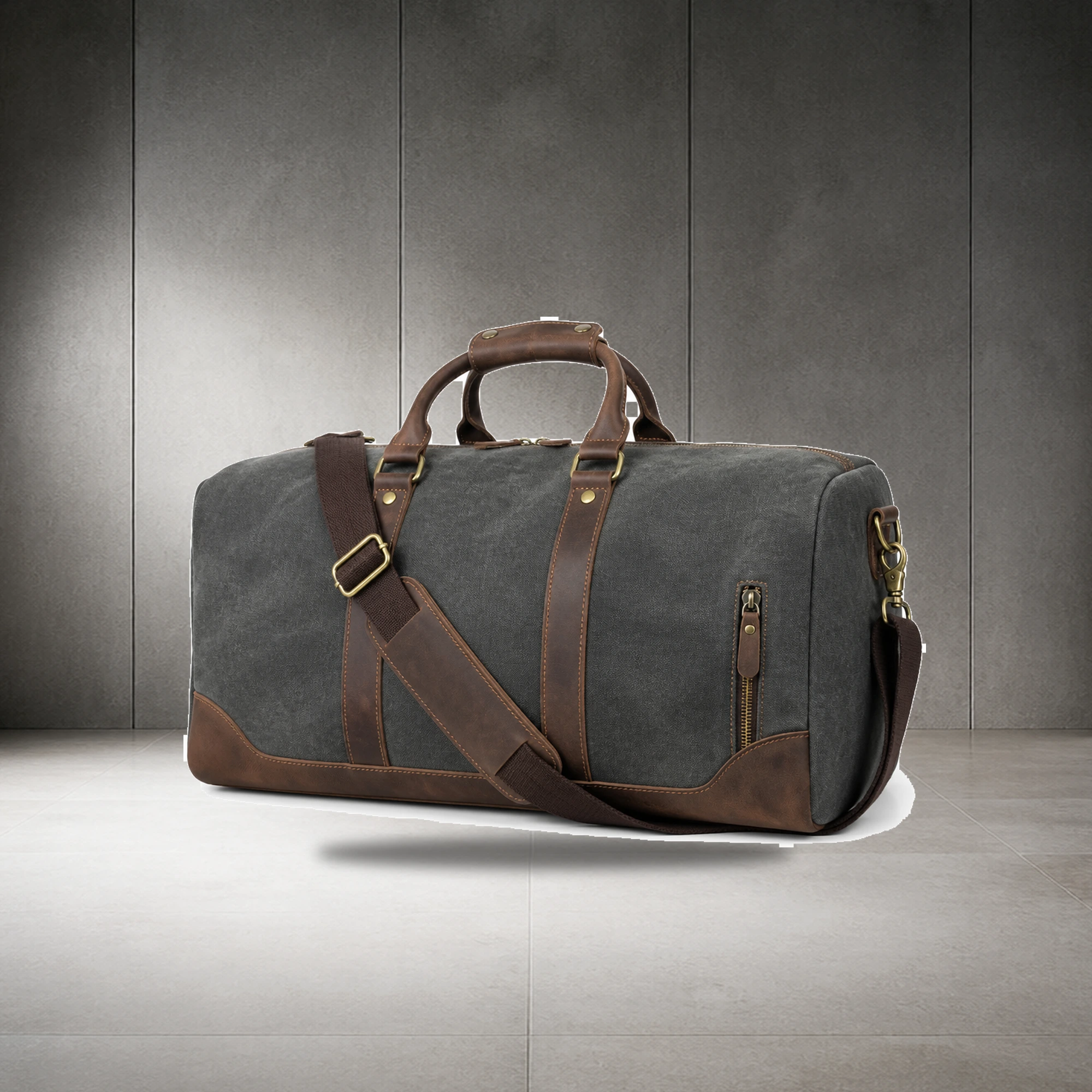 White Duffel Bag