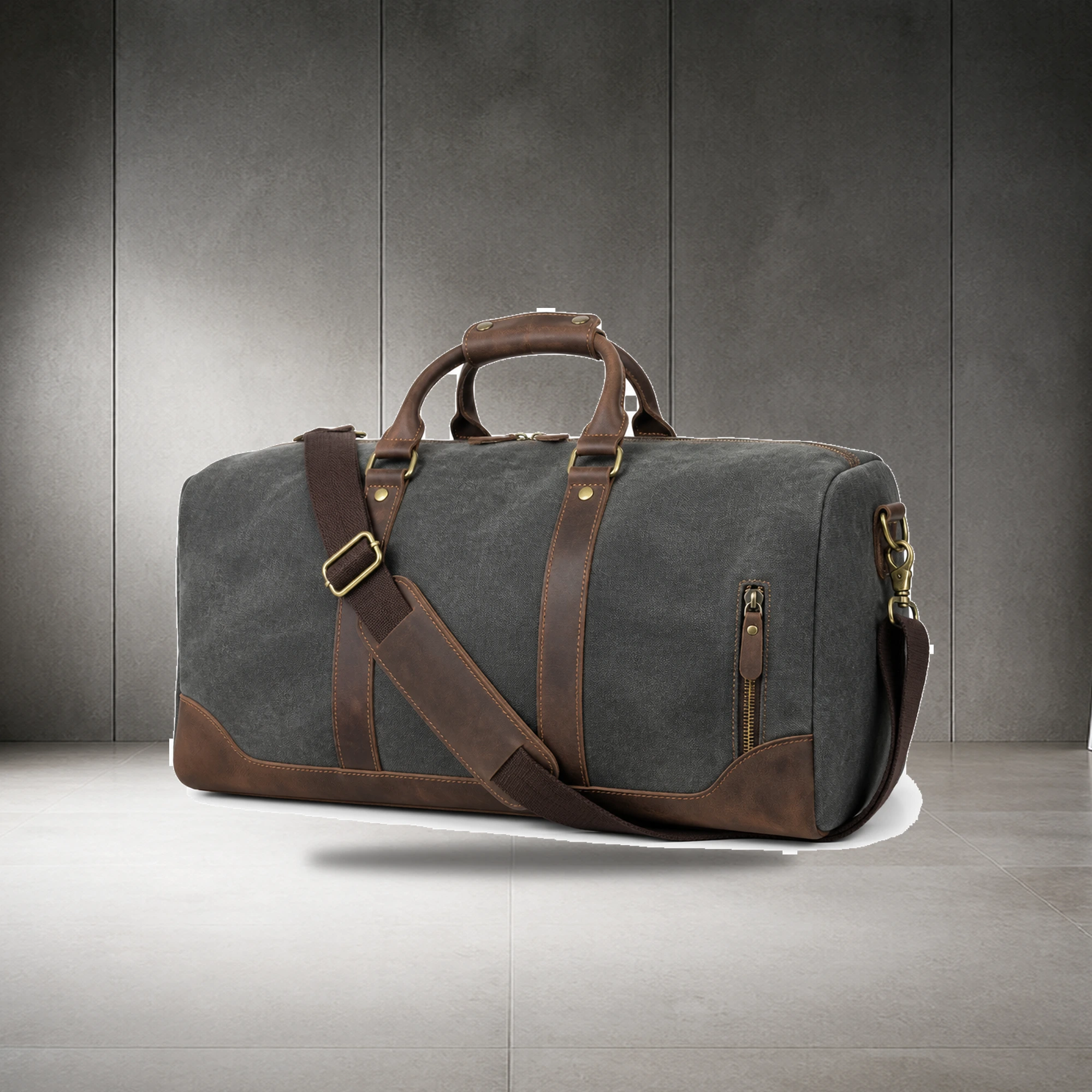 Black Duffel Bag - Image 4