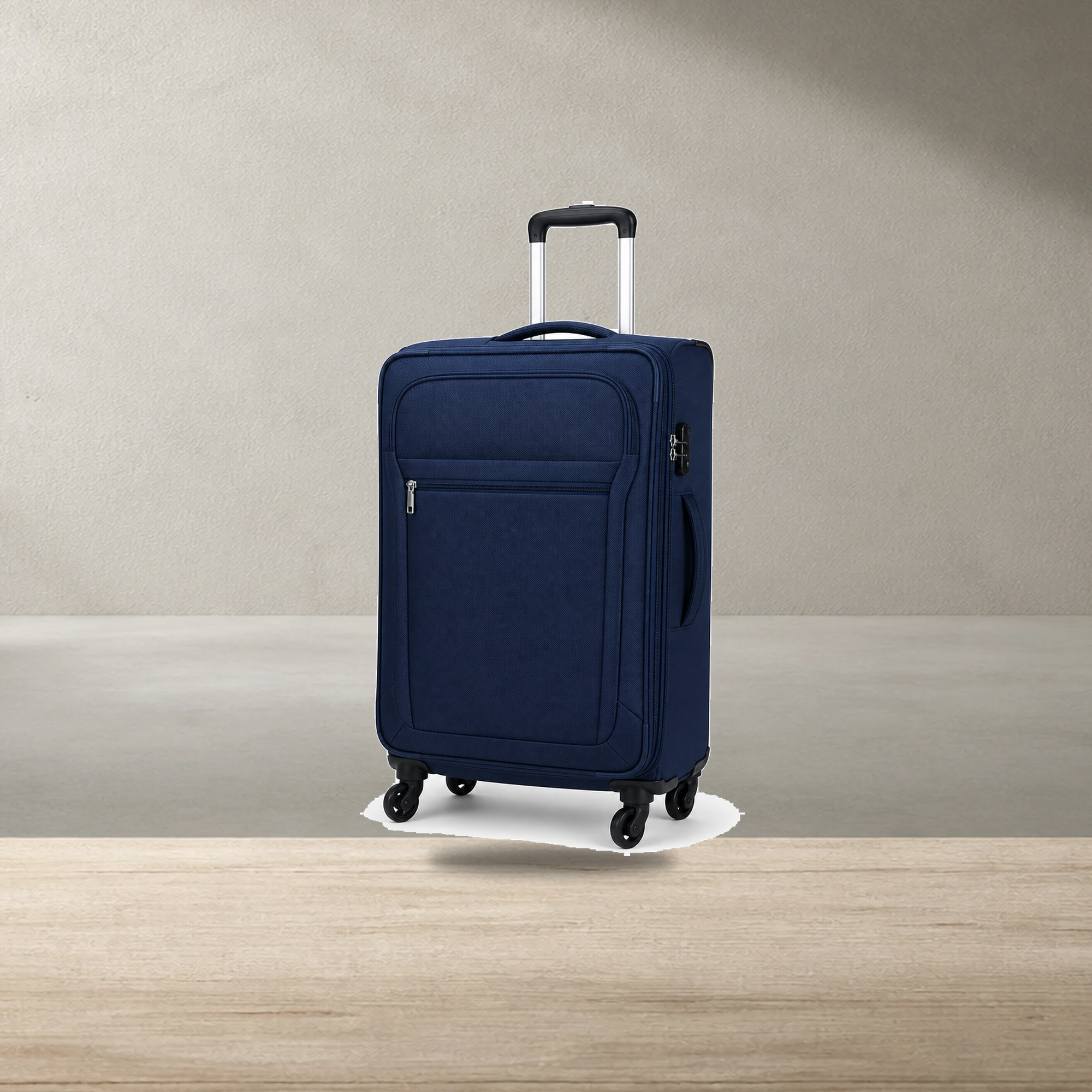 Grey Travel Trolley Bag 20 Inch - Image 2