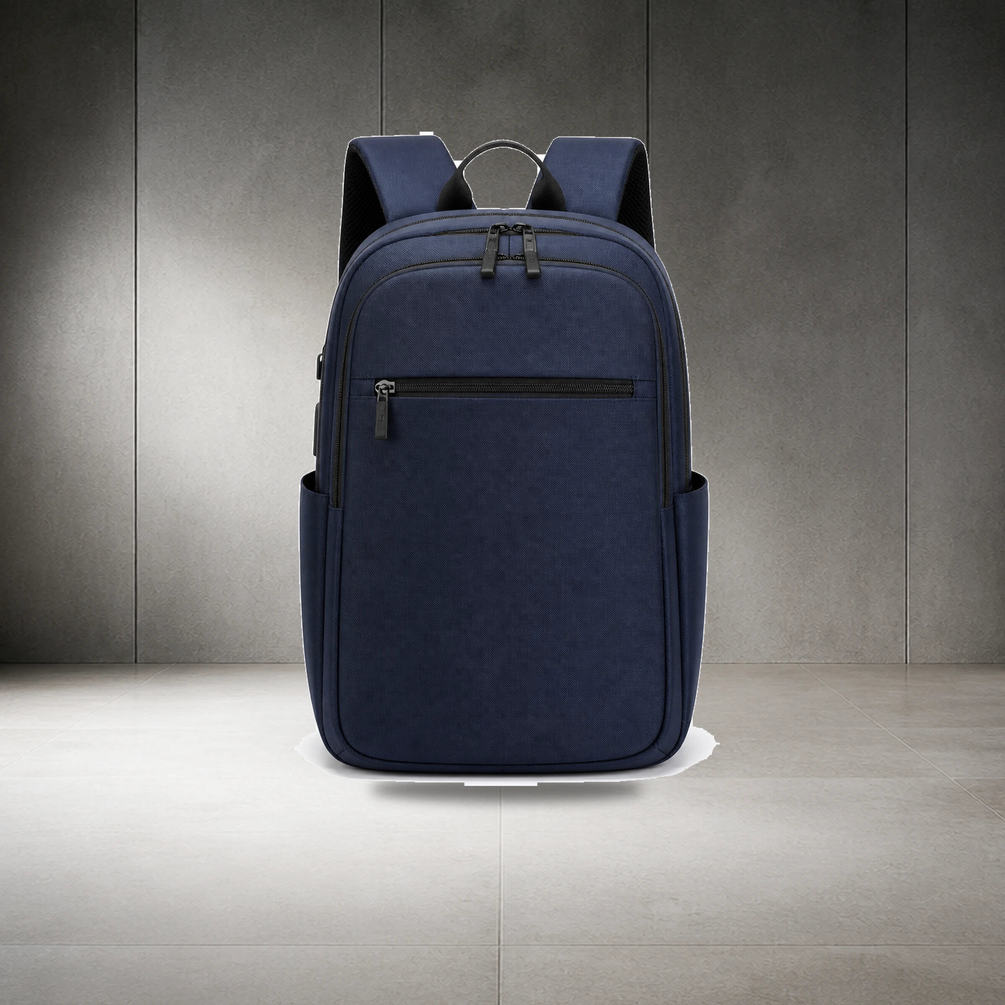Grey School Backpack Small - Image 3