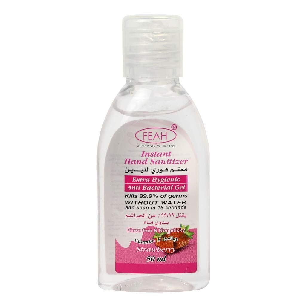 Feah Extra Hygienic Anti-Bacterial Hand Sanitizer Gel 50Ml