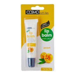 Cosmo Soft Lips Peach Enriched Lip Balm 15Gm