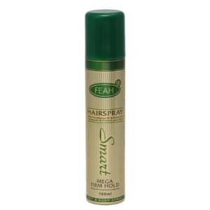 Feah Mega Firm Hold Hair Spray with Pro-Vitamin B5 & E