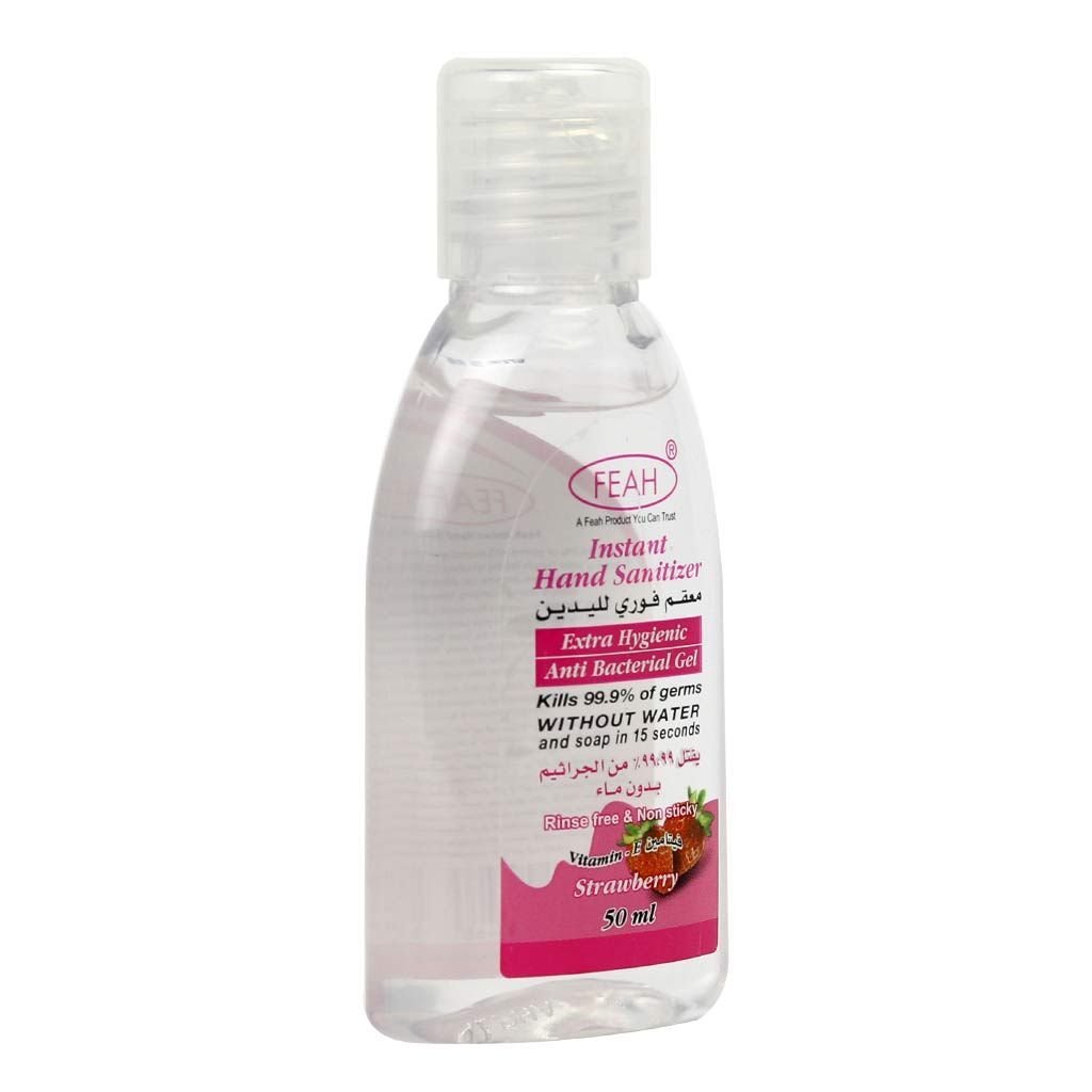 Feah Extra Hygienic Anti-Bacterial Hand Sanitizer Gel 50Ml - Image 2
