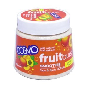 Cosmo Natural Apricot & Peach Extracted Face & Body Scrub 500Ml