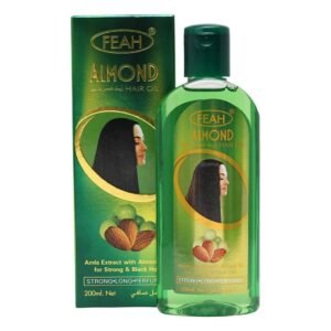 Feah Almond Hair Oil with Amla for Strong & Long Hair 200Ml