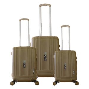Solo Presents Unbreakable & 3 Piece Luggage Set Made with PP