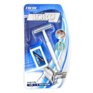 Lord Long Life 3 Piece Metal Shaving Razor