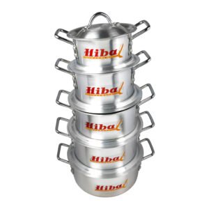 Hiba Aluminum Pot Set for Every Household