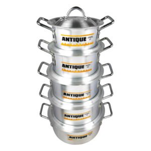 Aluminium Cookware Pots Set With-Lid