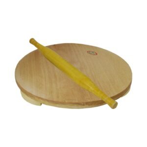 Wooden Rolling Pin and Dough Board Set (18 Inch)