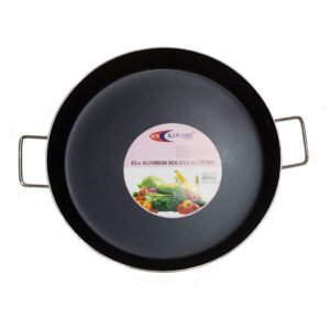 Kawashi Aluminium Non-Stick Paella Pan Size-42Cm