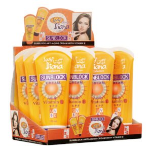 Lady Diana Anti-Aging Sunblock Cream SPF UV 60 with Vitamin E 170ml