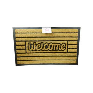 Timmy Rubber & Woven Classic Design Door Mats (45 x 7)