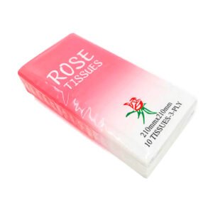 Rose Pocket Size Handkerchief Tissues Sets