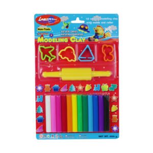 Lasertec Non-toxic Scented Modeling Clay with Molds and Roller