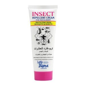 Lady Diana Insect Repellent Cream for Body & Face Protection 100g