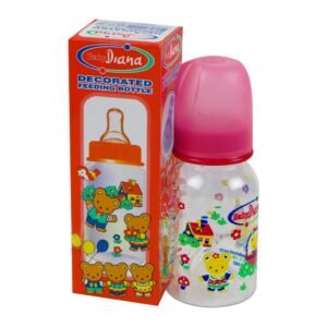 Baby Diana Decorated Feeding Bottle with Anti-Colic Air Valve Nipple